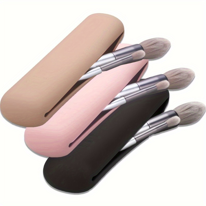 Travel Accessories Holder - Travel Makeup Brush Holder,Silicon Trendy And