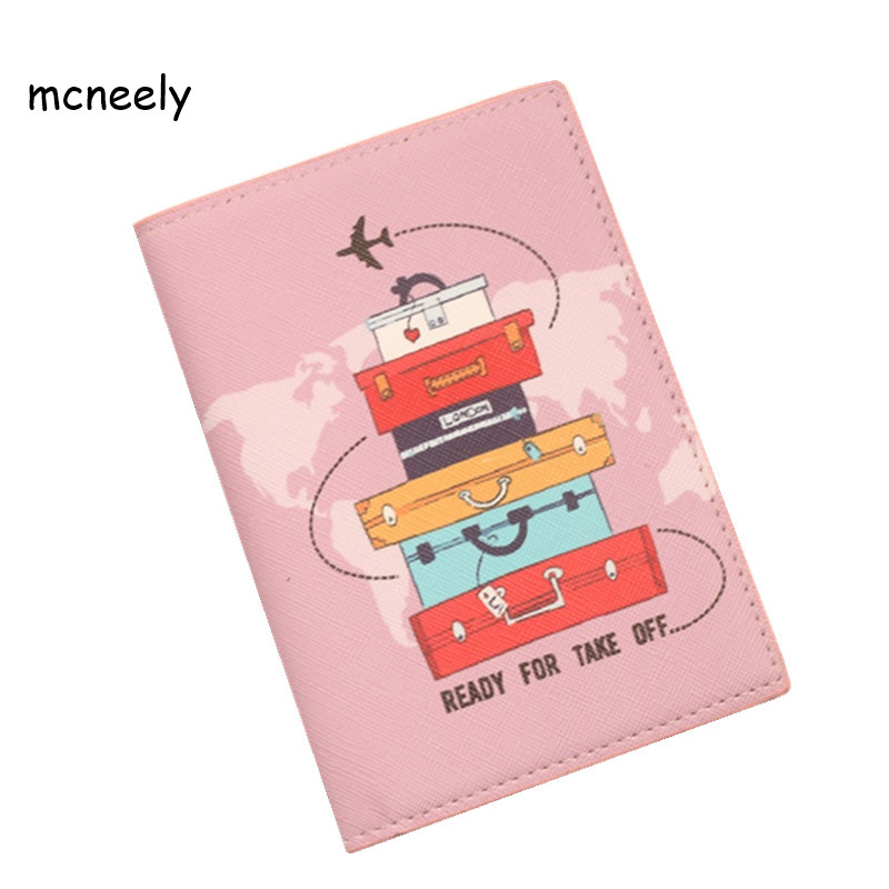 Travel Accessories Dropshipping - Women's Cute Passport Cover Girls Documents