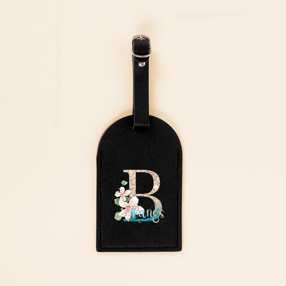 Personalized PU Luggage Tags L - Travel Accessories Gifts For Her ulasan dan harga