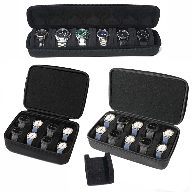 Watch Storage Box 6/10 Slot Wa - Travel Accessories Organizer Case ulasan dan harga