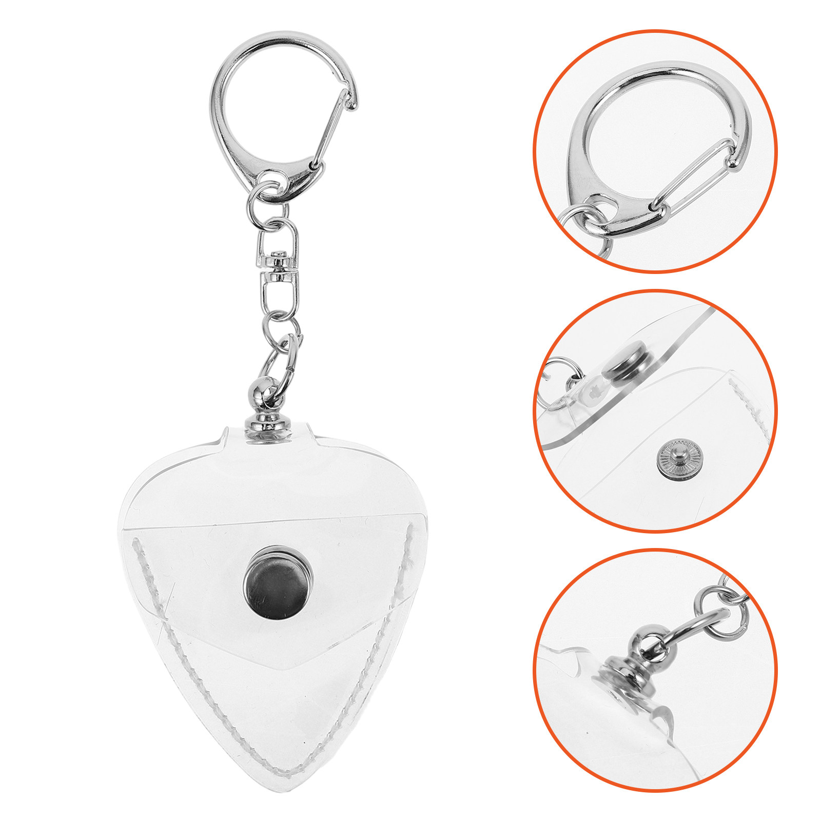 Transparent Guitar Pick Holder - Travel Accessories Holder ulasan dan harga