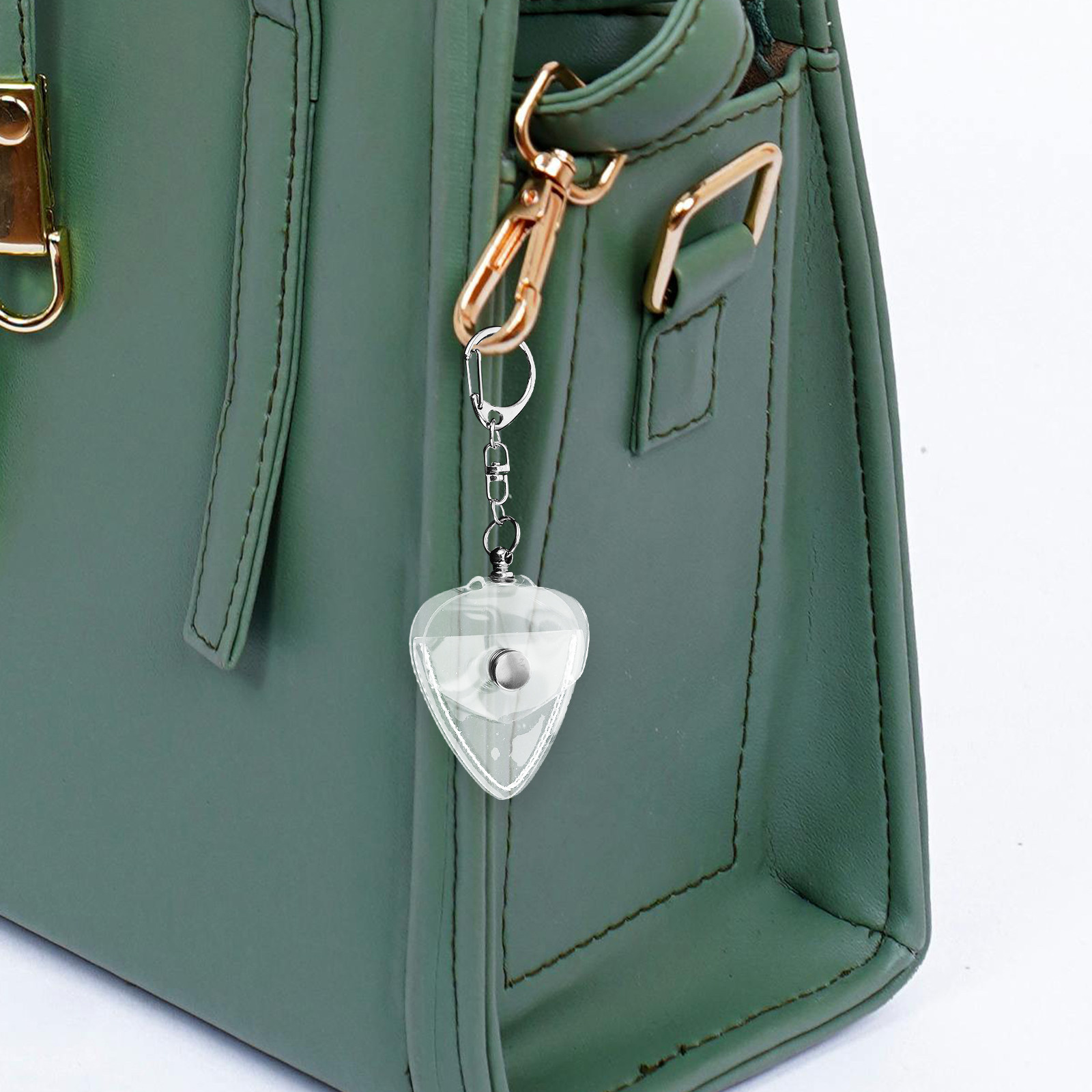 Transparent Guitar Pick Holder - Travel Accessories Holder ulasan dan harga