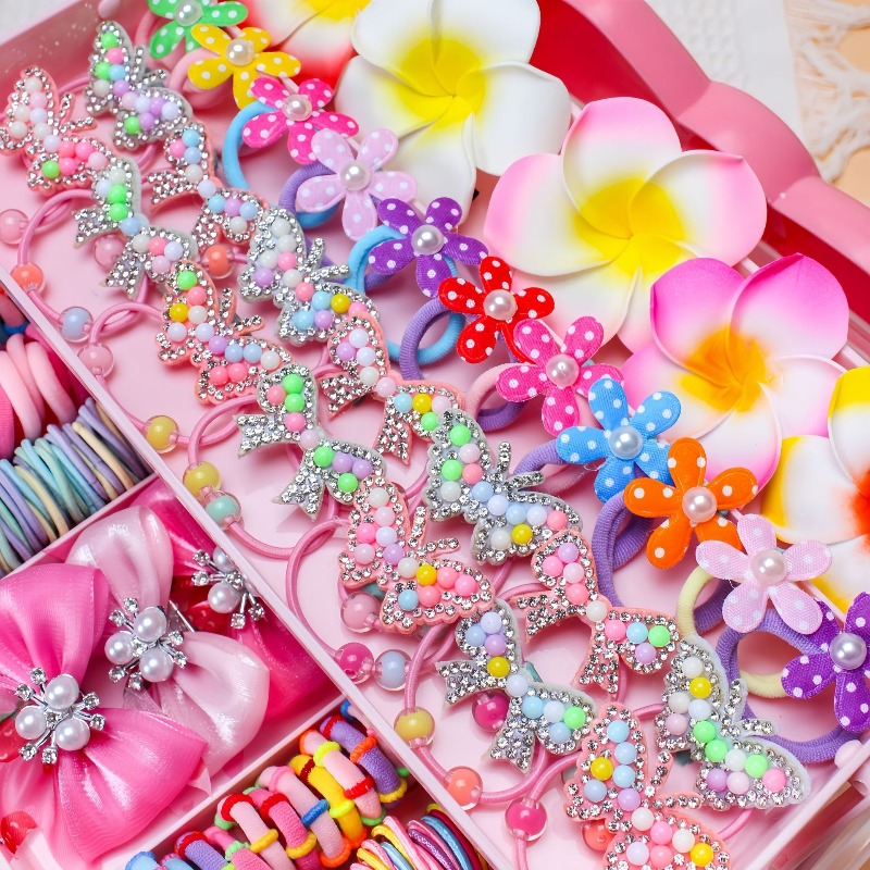 546Pcs Bow High Elastic Hair A - Travel Accessories In Bulk ulasan dan harga