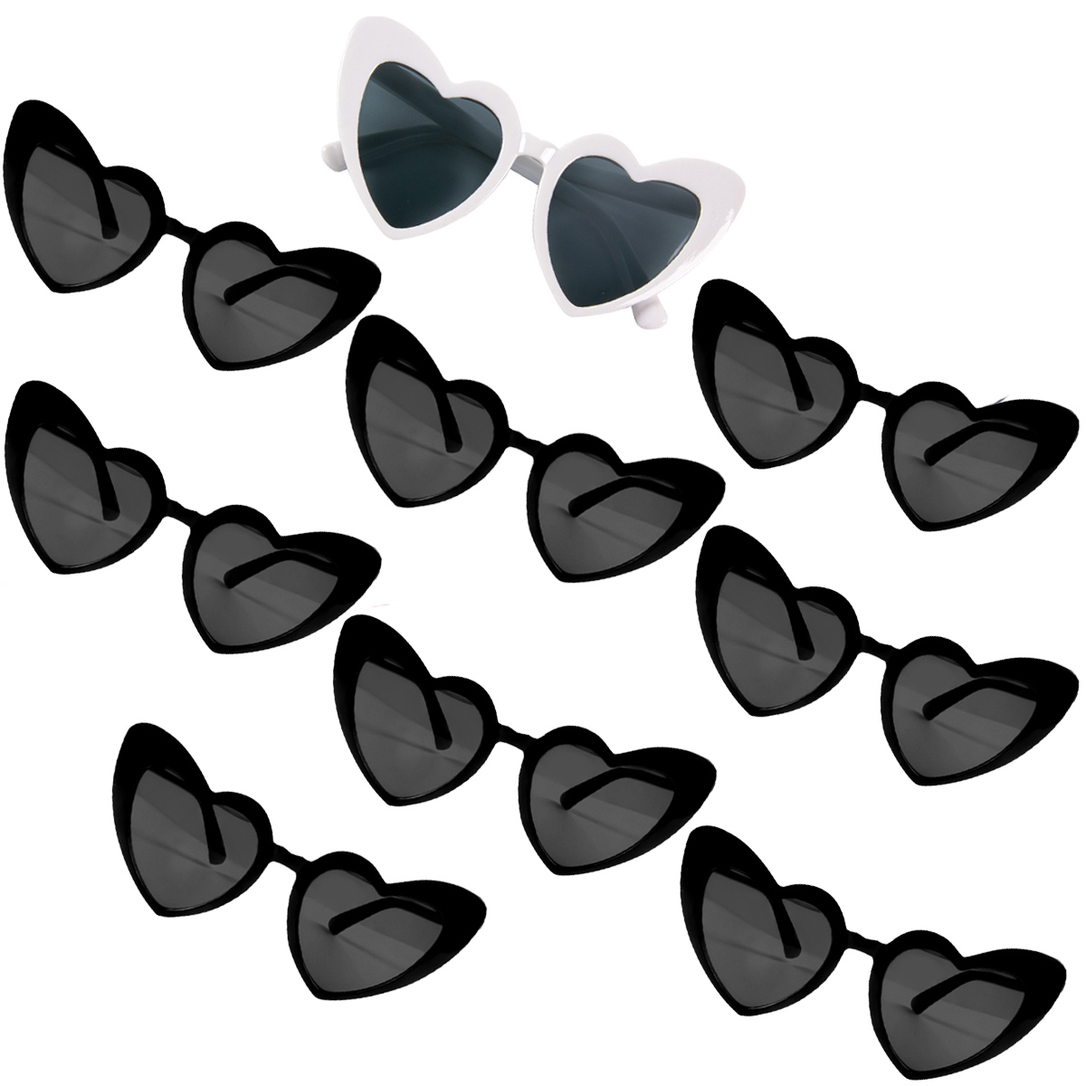 Heart Shaped Sunglasses for Wo - Travel Accessories Shops ulasan dan harga