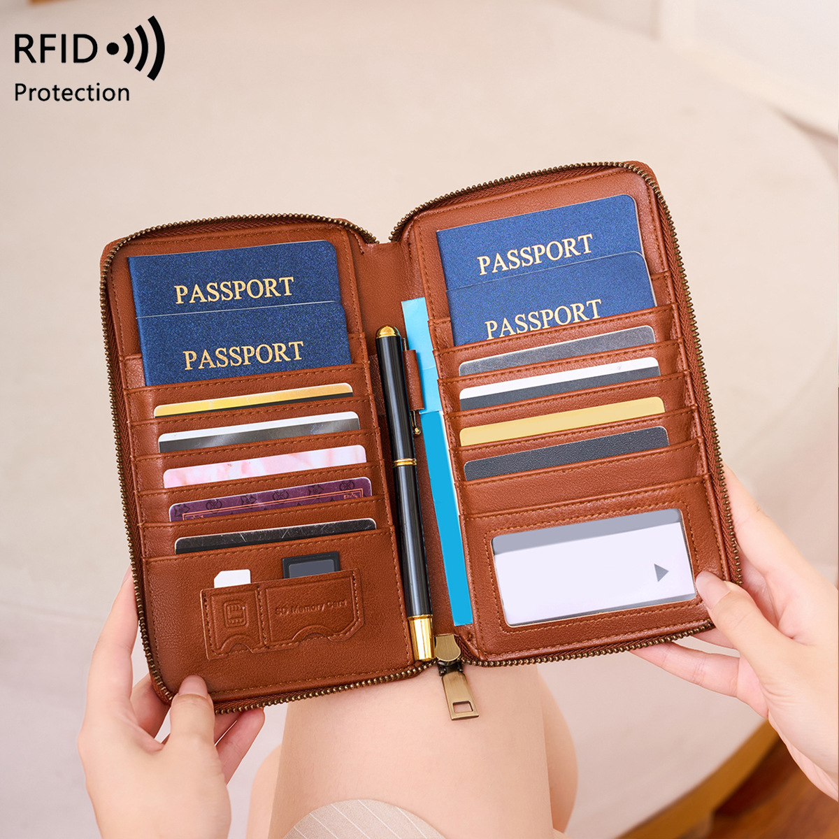 Trendy Airplane Design RFID Bl - Passport Holder Rfid ulasan dan harga