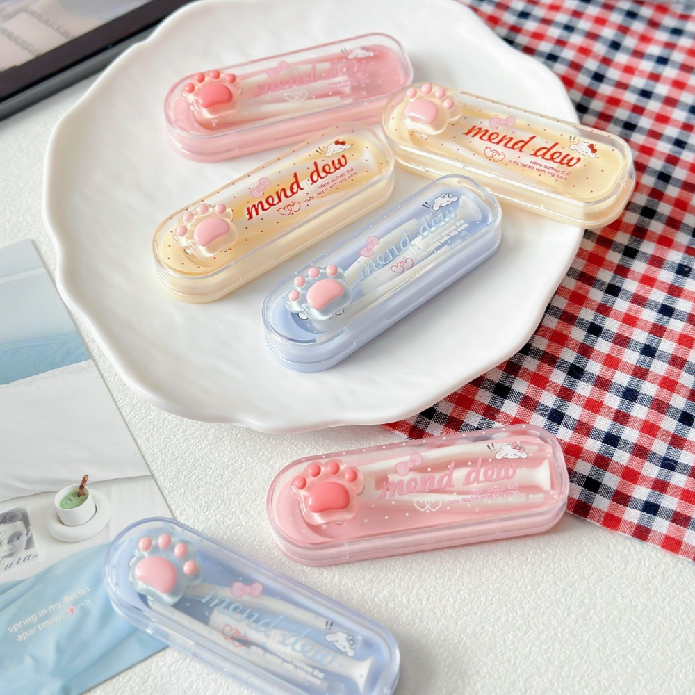 Frosted Bear Paw Contact Lens  - Travel Accessories Kit For Women ulasan dan harga
