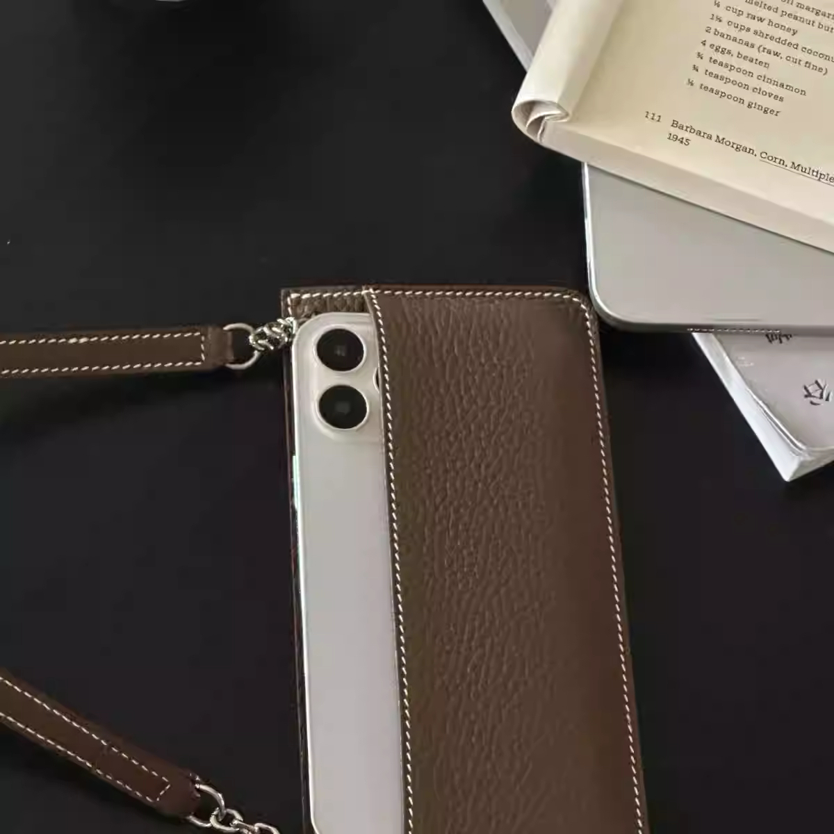 New PU Crossbody Mobile Phone  - Passport Holder Rfid ulasan dan harga