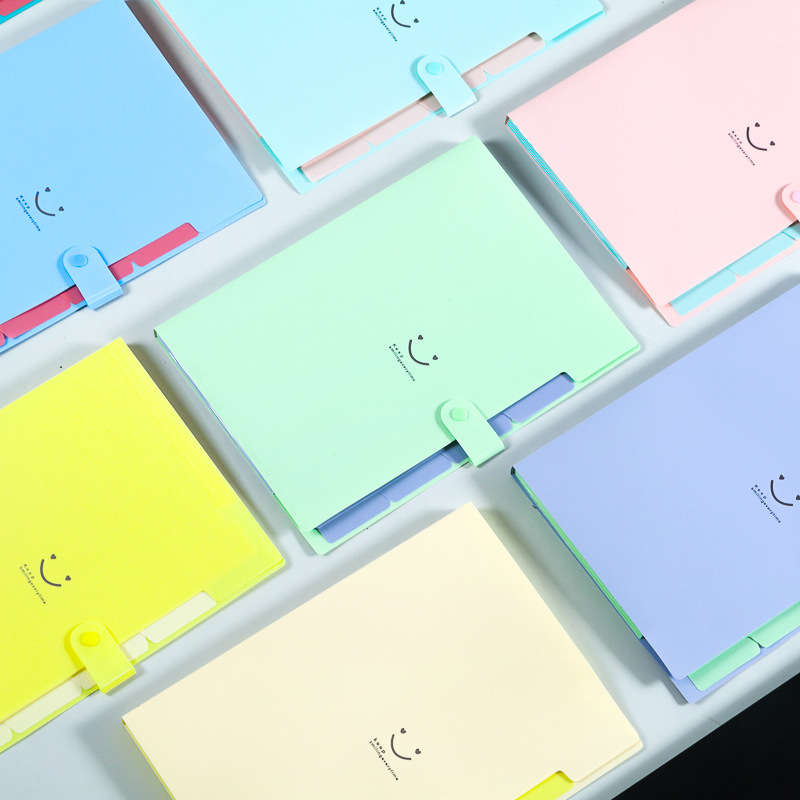 Korean 5-Pocket A4 Expanding F - Document Organizer Folder ulasan dan harga