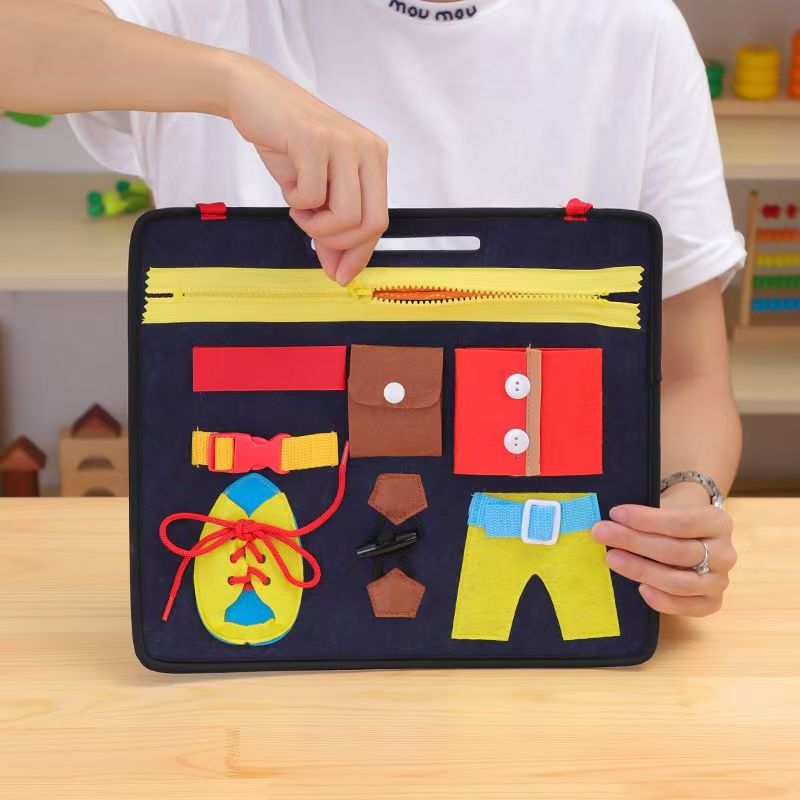 Montessori Busy Board for Todd - Travel Accessories Toddler ulasan dan harga