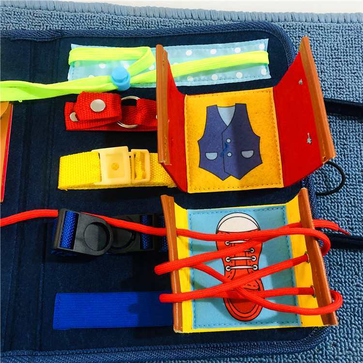Montessori Busy Board for Todd - Travel Accessories Toddler ulasan dan harga