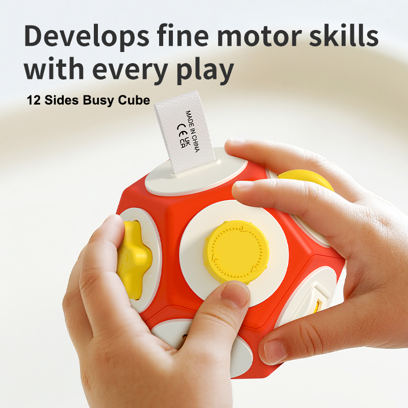 Montessori Busy Cube Busy Boar - Travel Accessories Toddler ulasan dan harga