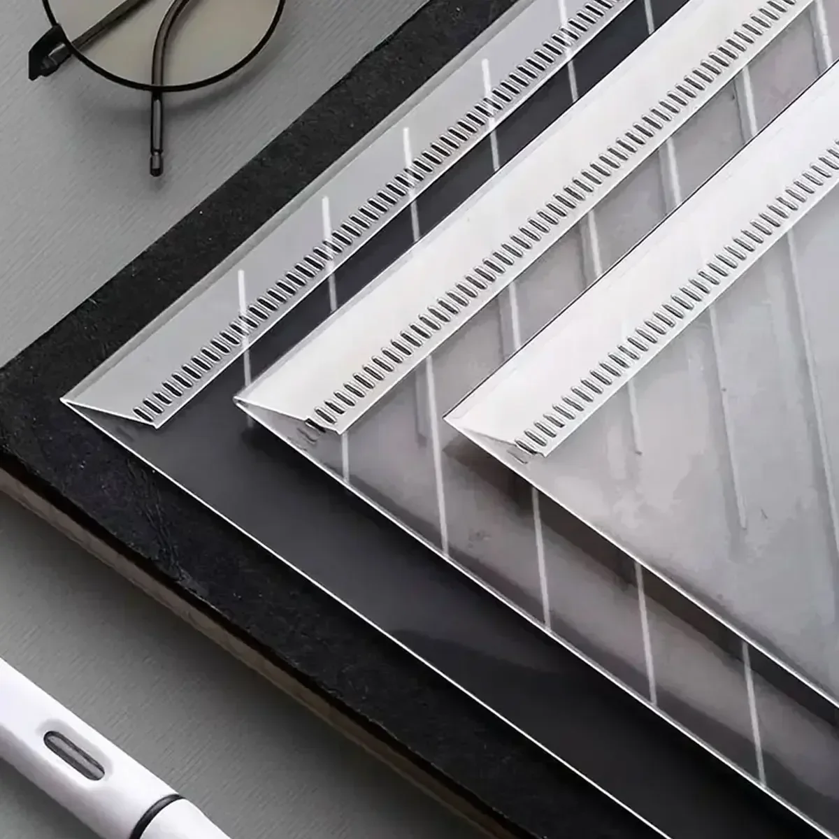 10/5 pcs A4 Transparent Folder - Document Organizer Folder ulasan dan harga