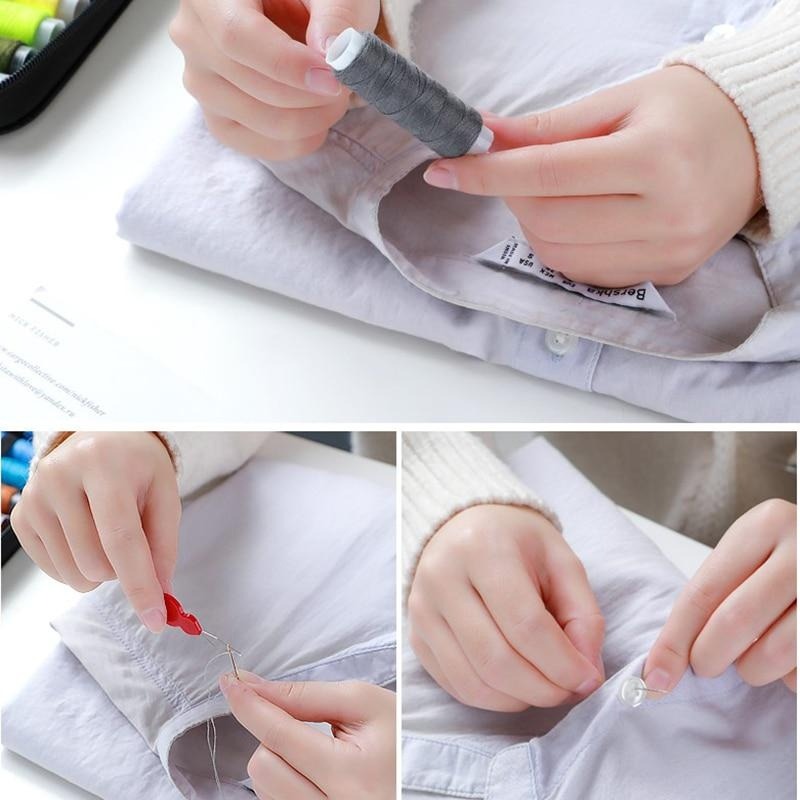 Portable 10Pcs/set Sewing Kit  - Travel Accessories Kit For Women ulasan dan harga