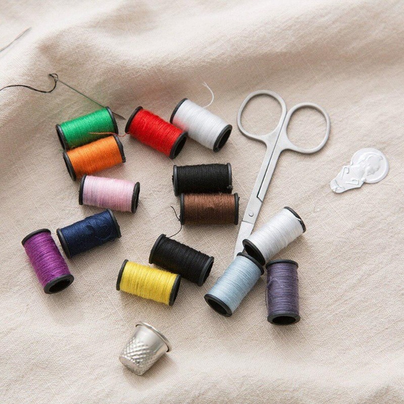 Portable 10Pcs/set Sewing Kit  - Travel Accessories Kit For Women ulasan dan harga