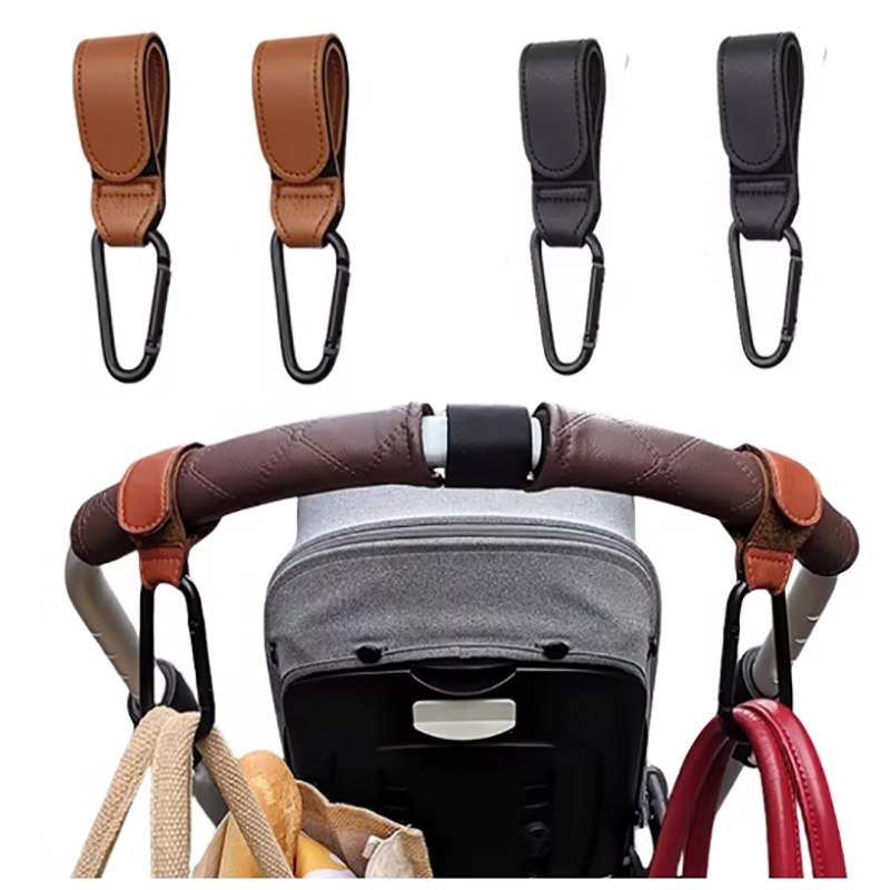 Baby Stroller Hook Fashion PU  - Travel Accessories For 4 Year Old ulasan dan harga