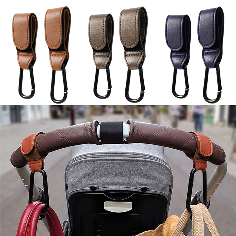 Baby Stroller Hook Fashion PU  - Travel Accessories For 4 Year Old ulasan dan harga