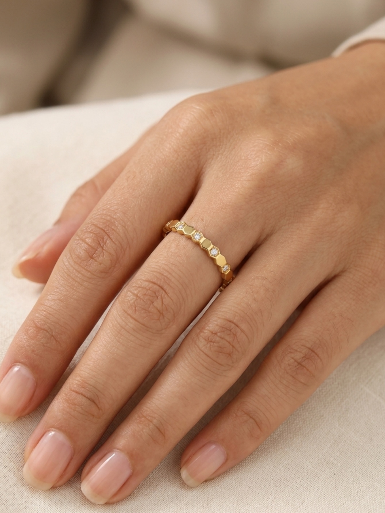 1 Piece Stainless Steel Ring P - Travel Accessories As Gifts ulasan dan harga