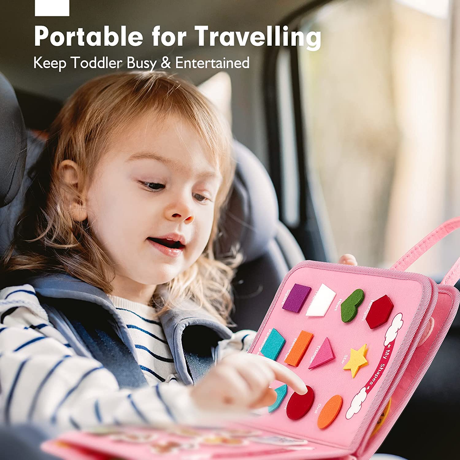 Montessori Toys Busy Board Tod - Travel Accessories Toddler ulasan dan harga