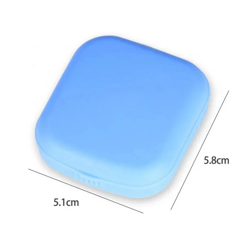 1pcs Mini Square Contact Lens  - Travel Accessories Kit For Women ulasan dan harga