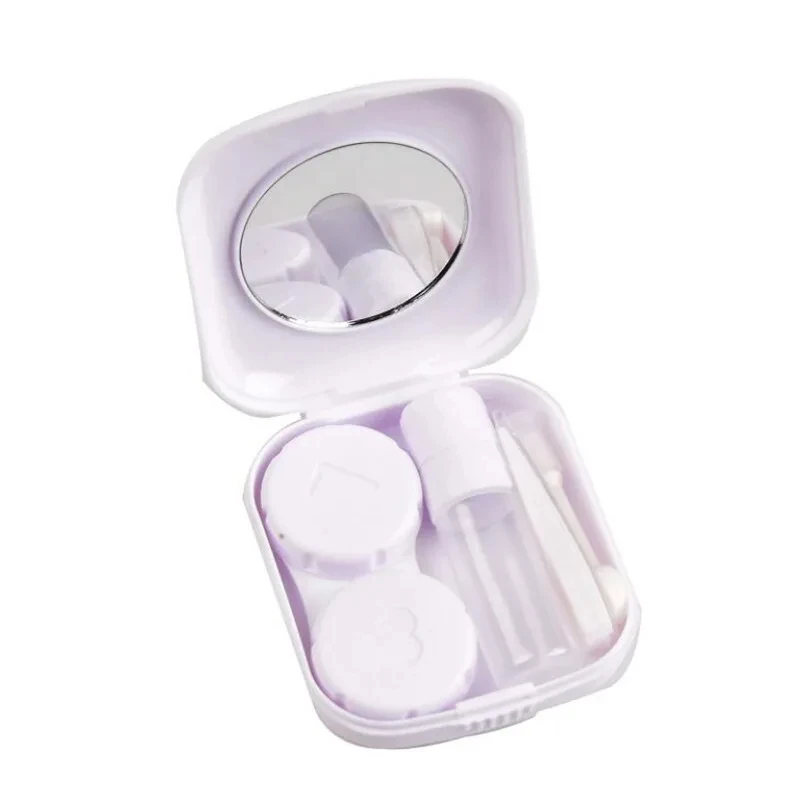 1pcs Mini Square Contact Lens  - Travel Accessories Kit For Women ulasan dan harga