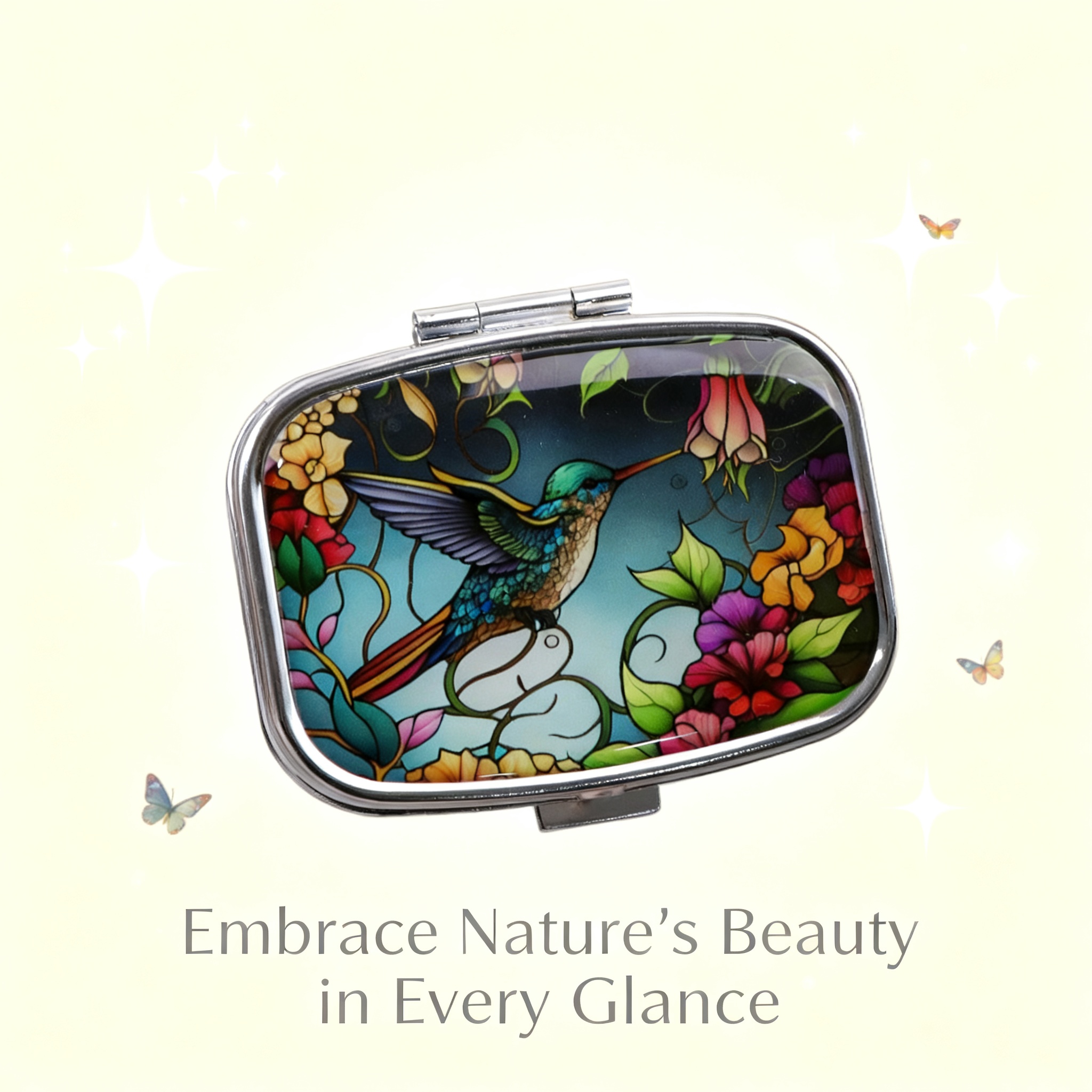 Cute Bird Cartoon Travel Pill  - Travel Accessories Organizer Case ulasan dan harga