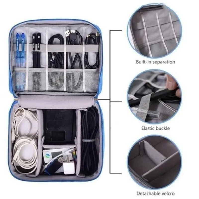 Electronics Organizer Travel C - Travel Accessories As Gifts ulasan dan harga
