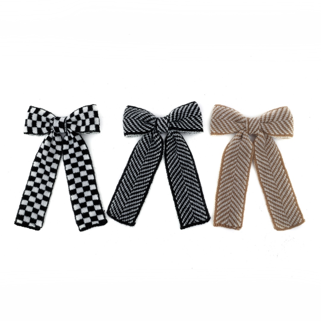 001N Checkered yarn HairBand C - Travel Accessories For 4 Year Old ulasan dan harga