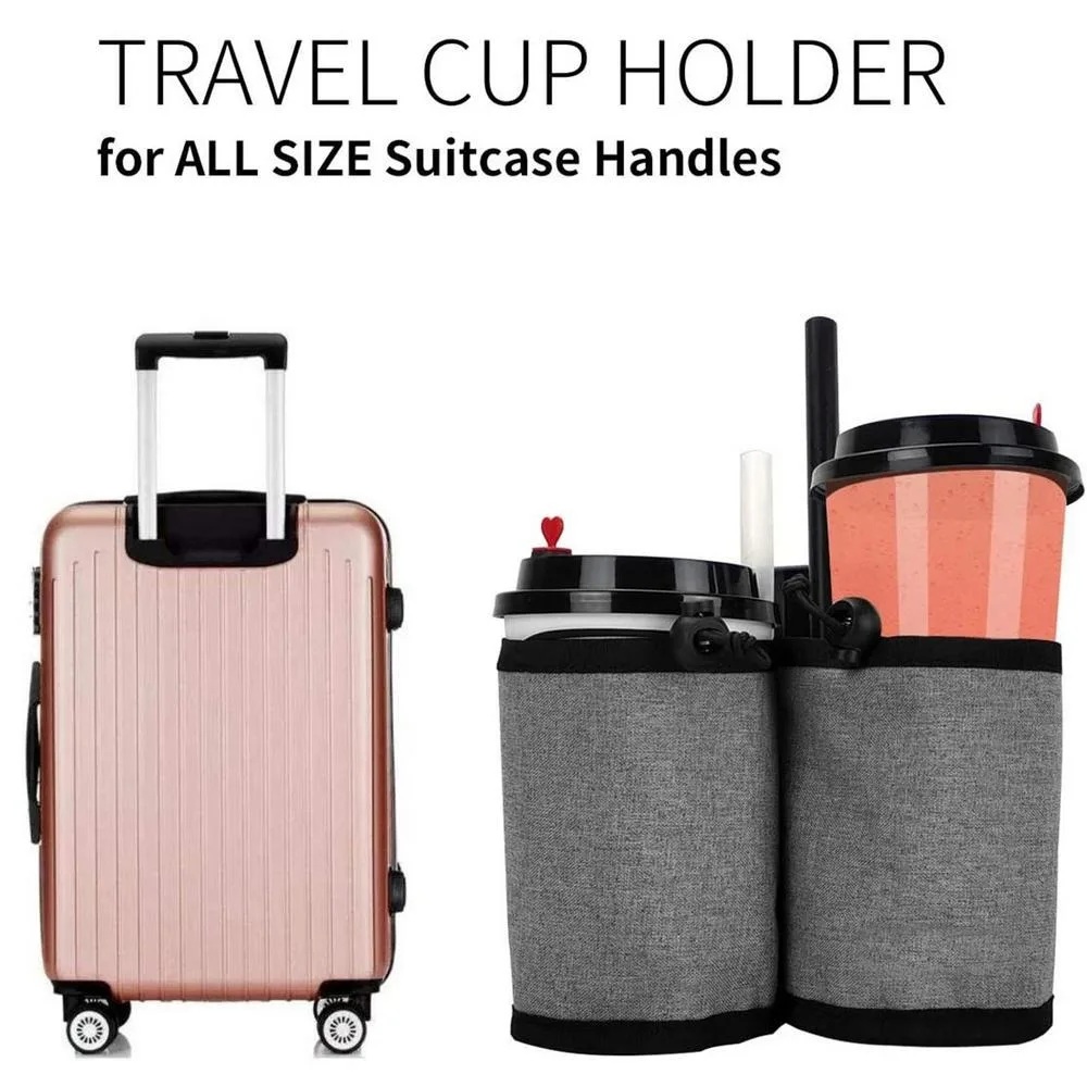 New Luggage Handle Water Bottl - Travel Accessories Useful ulasan dan harga