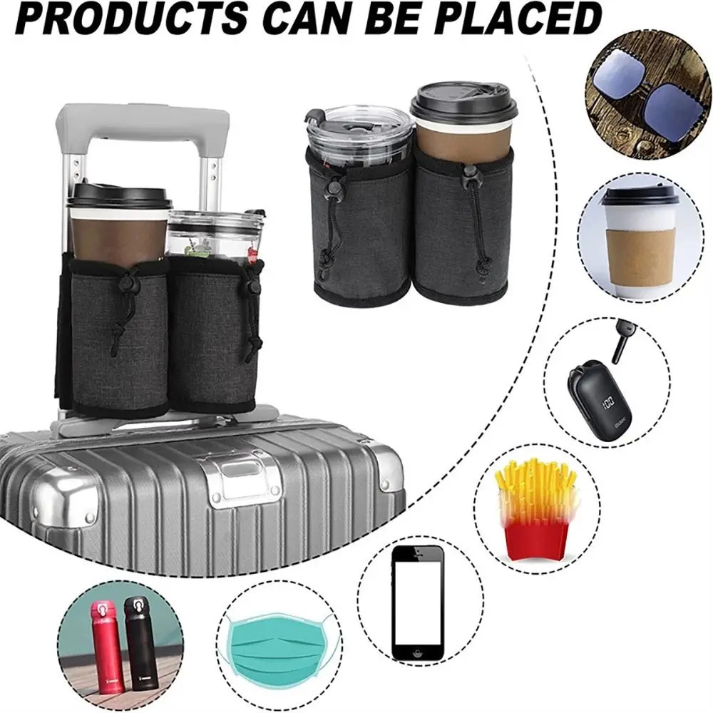 New Luggage Handle Water Bottl - Travel Accessories Useful ulasan dan harga