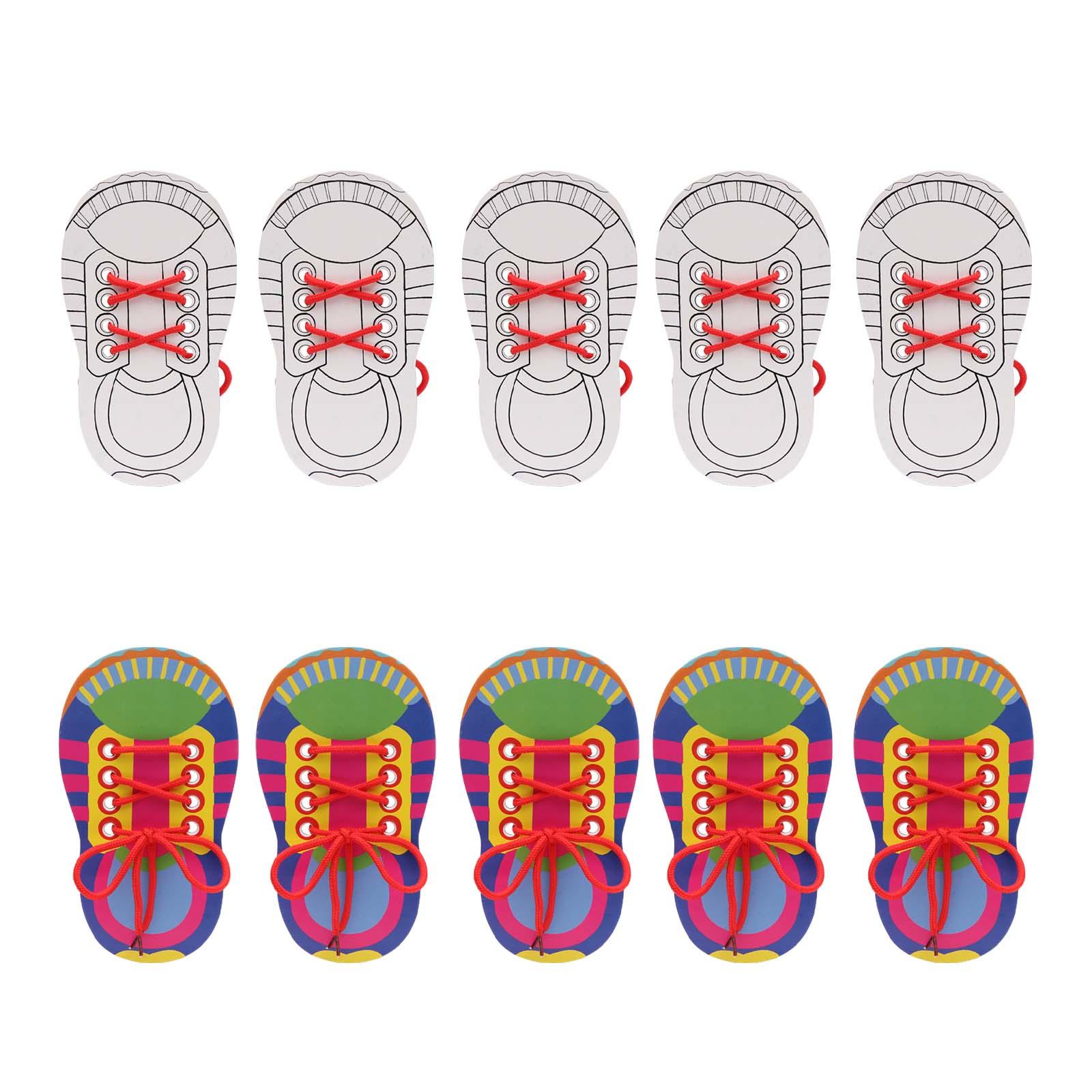 10 Pieces Child Busy Board Tie - Travel Accessories Toddler ulasan dan harga