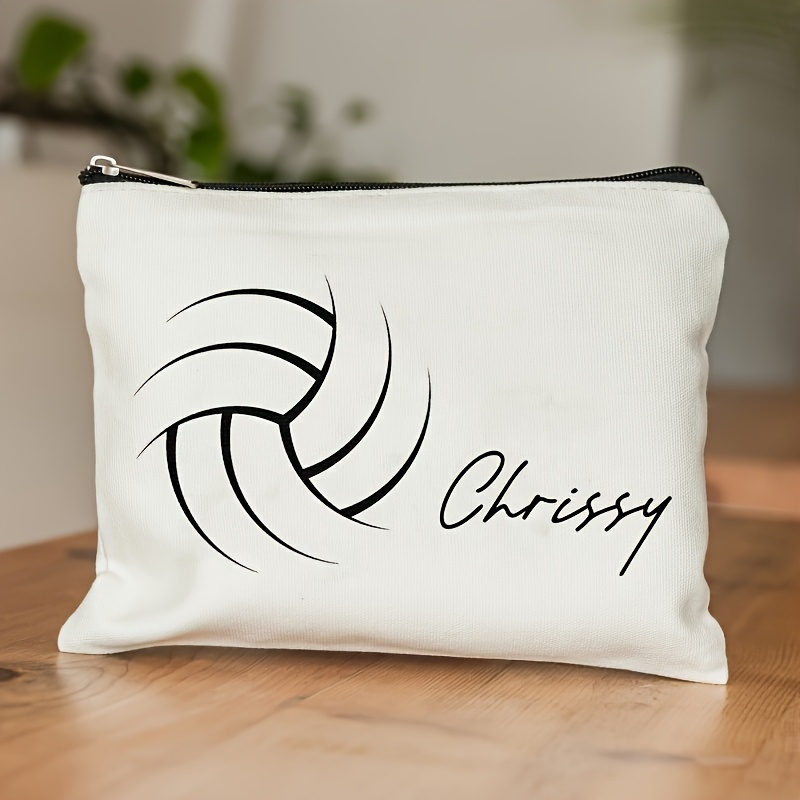 Custom Volleyball Print Polyes - Travel Accessories Gifts For Her ulasan dan harga