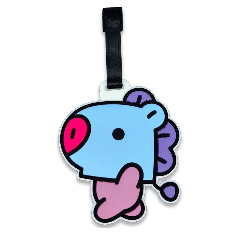 BT21 cartoon cute keychain Kaw - Travel Accessories In Bulk ulasan dan harga