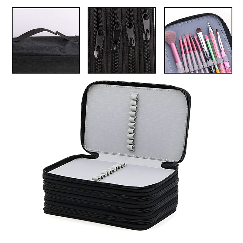 Large Capacity Nail Art Tool B - Travel Accessories Organizer Case ulasan dan harga