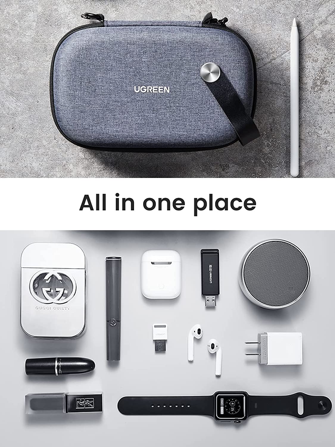 UGREEN Electronics Travel Orga - Travel Accessories Organizer Case ulasan dan harga