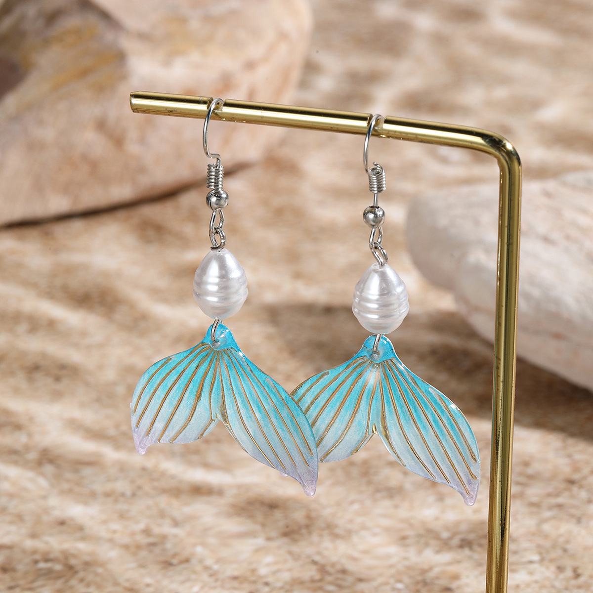 Pair of Fashion Women Earrings - Travel Accessories Dropshipping ulasan dan harga