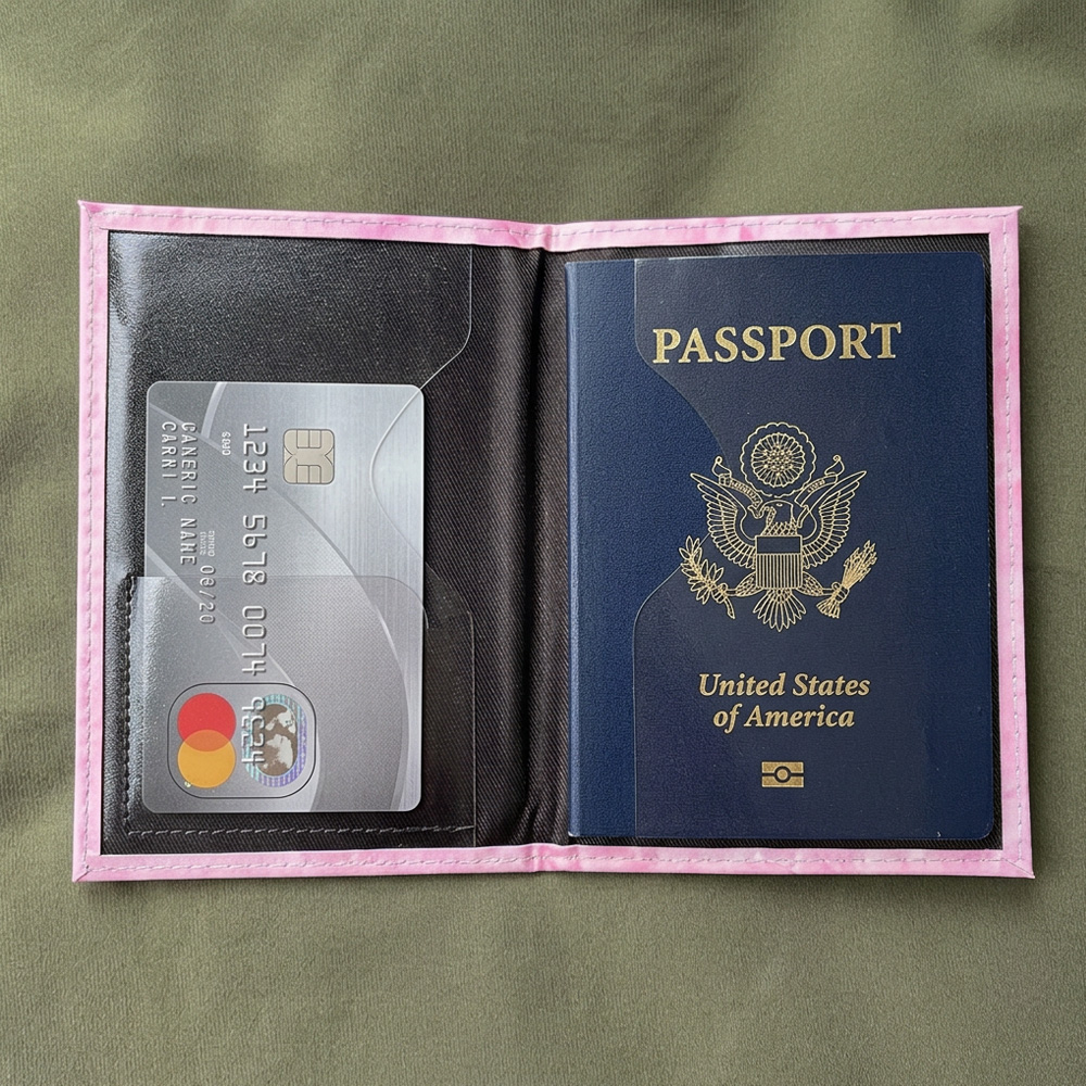 Personalized Marble Passport C - Travel Accessories Gifts For Her ulasan dan harga