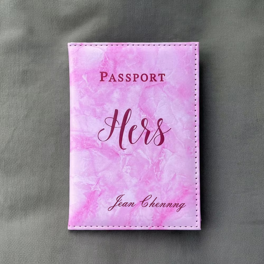 Personalized Marble Passport C - Travel Accessories Gifts For Her ulasan dan harga