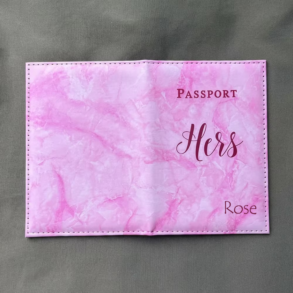 Personalized Marble Passport C - Travel Accessories Gifts For Her ulasan dan harga