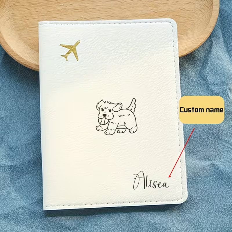 Custom Passport Cover with a C - Travel Accessories For Dogs ulasan dan harga