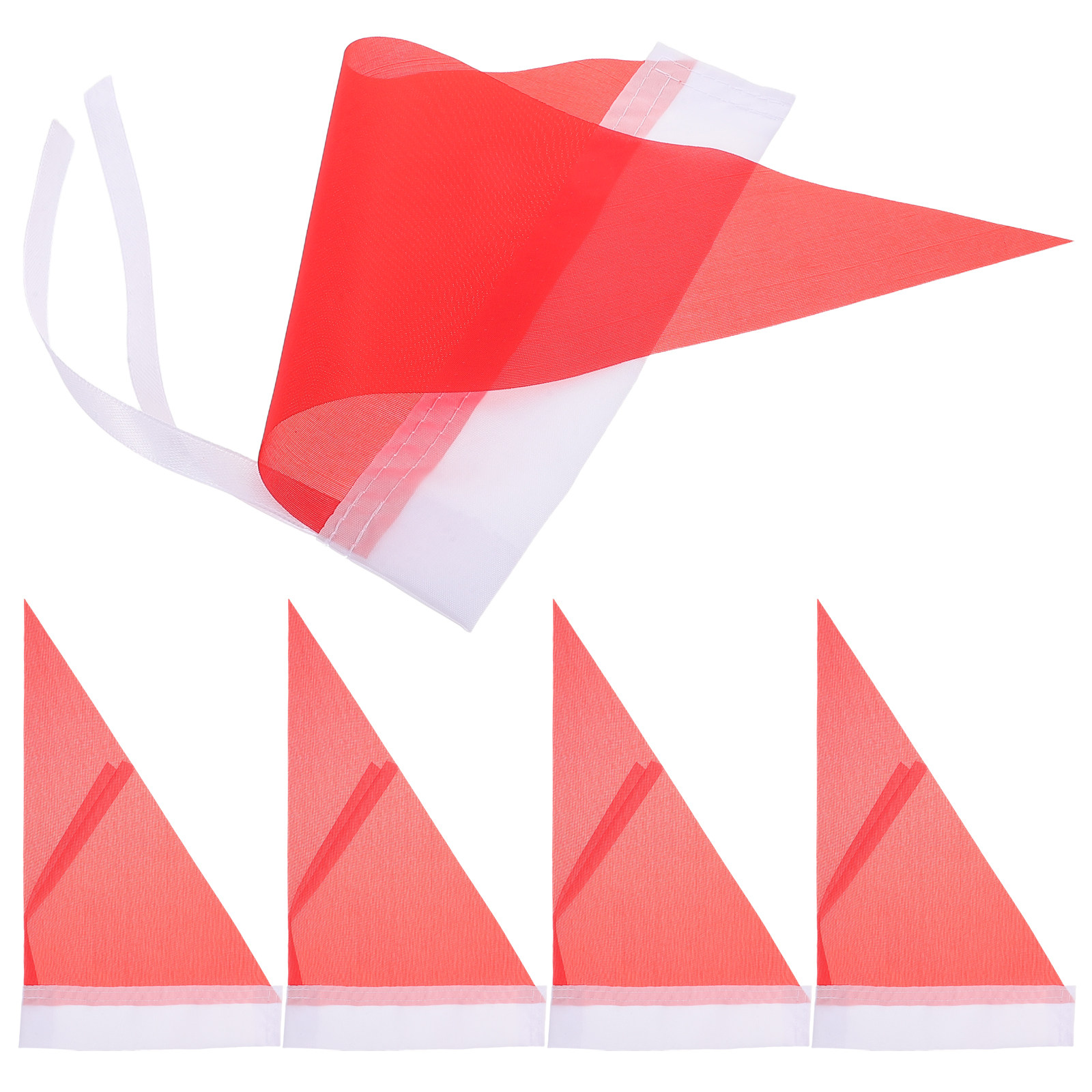 5 Pcs Triangle Tour Guide Flag - Travel Accessories Guide ulasan dan harga