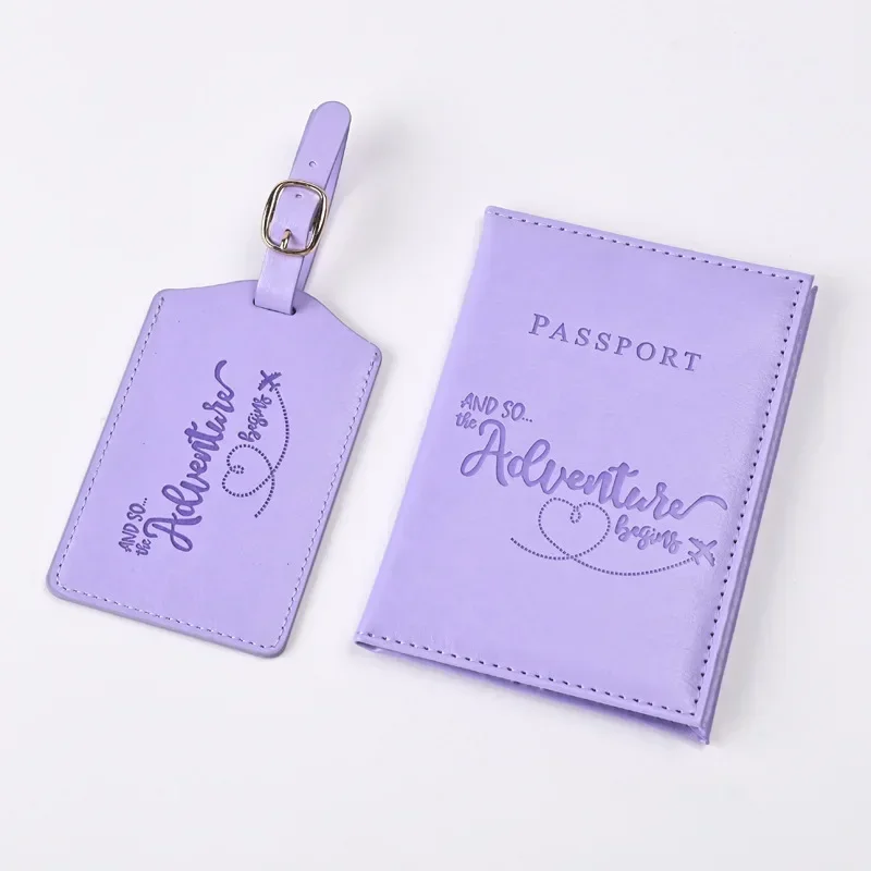 New Purple PU Leather Passport - Travel Accessories In Bulk ulasan dan harga