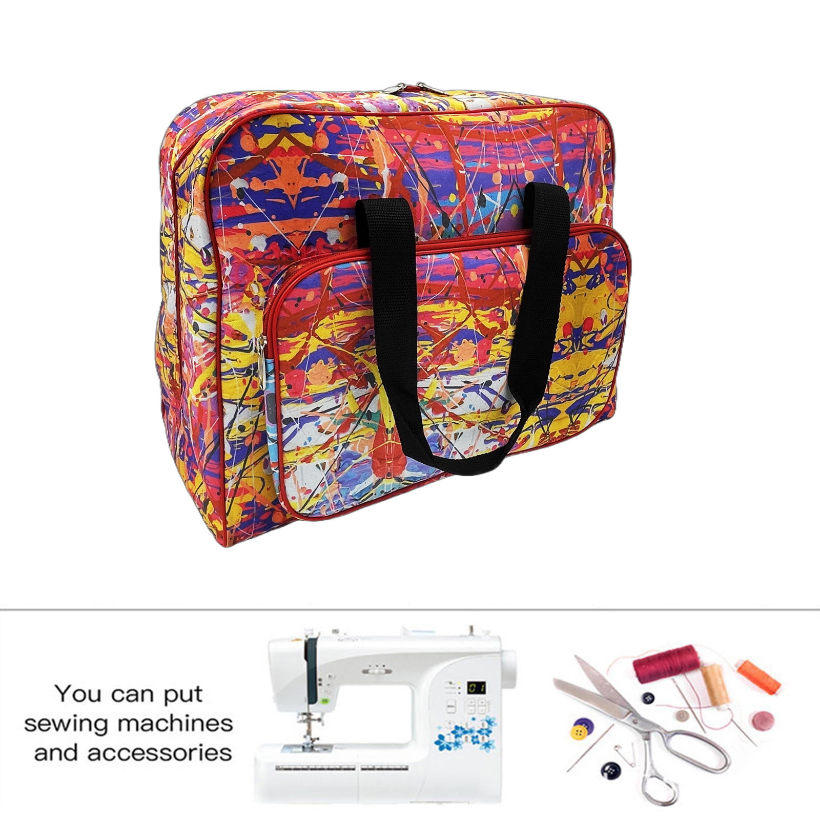 Sewing Machine Carrying Case,  - Travel Accessories Organizer Case ulasan dan harga