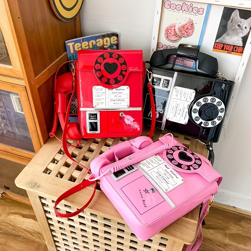 Vintage Telephone Comb Crossbo - Travel Accessories Shops ulasan dan harga