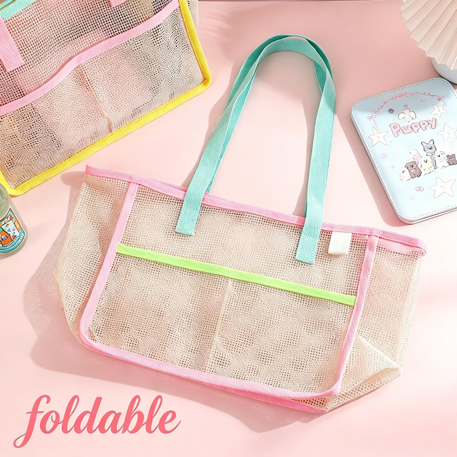 Beach Bags for Women Colorful  - Travel Accessories Shops ulasan dan harga