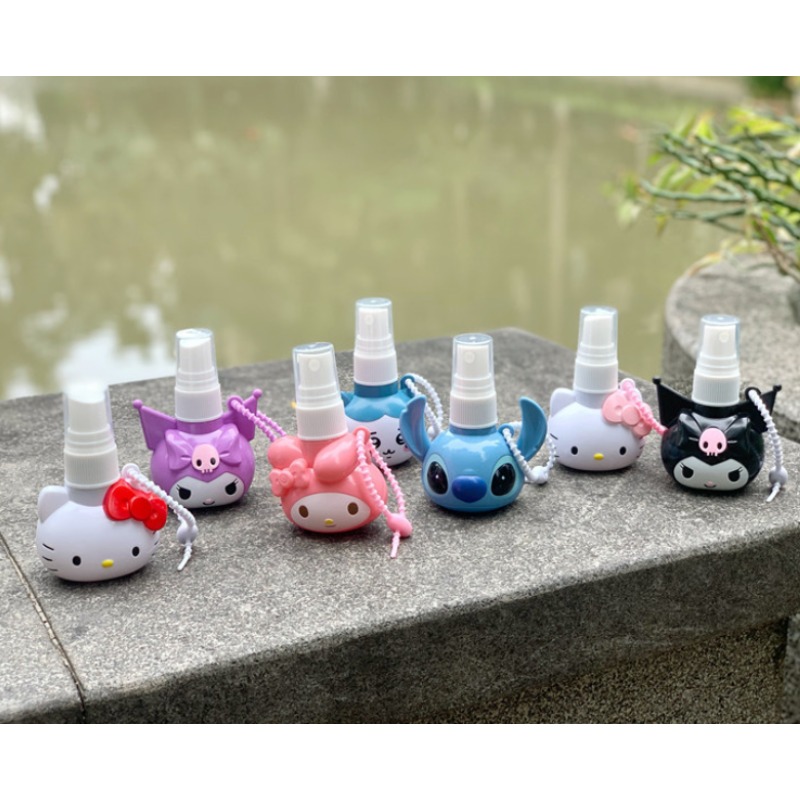 50ML Hello Kitty Split Bottle  - Travel Accessories Kit For Women ulasan dan harga