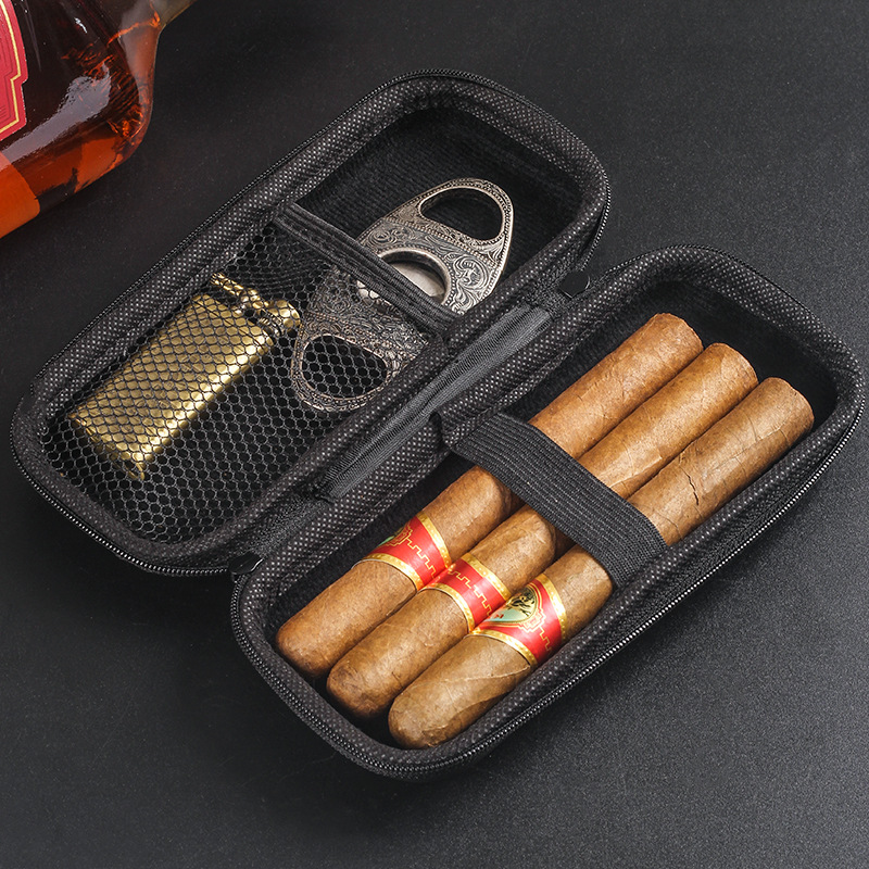 1pc Portable Cigar Travel Case - Travel Accessories Holder ulasan dan harga