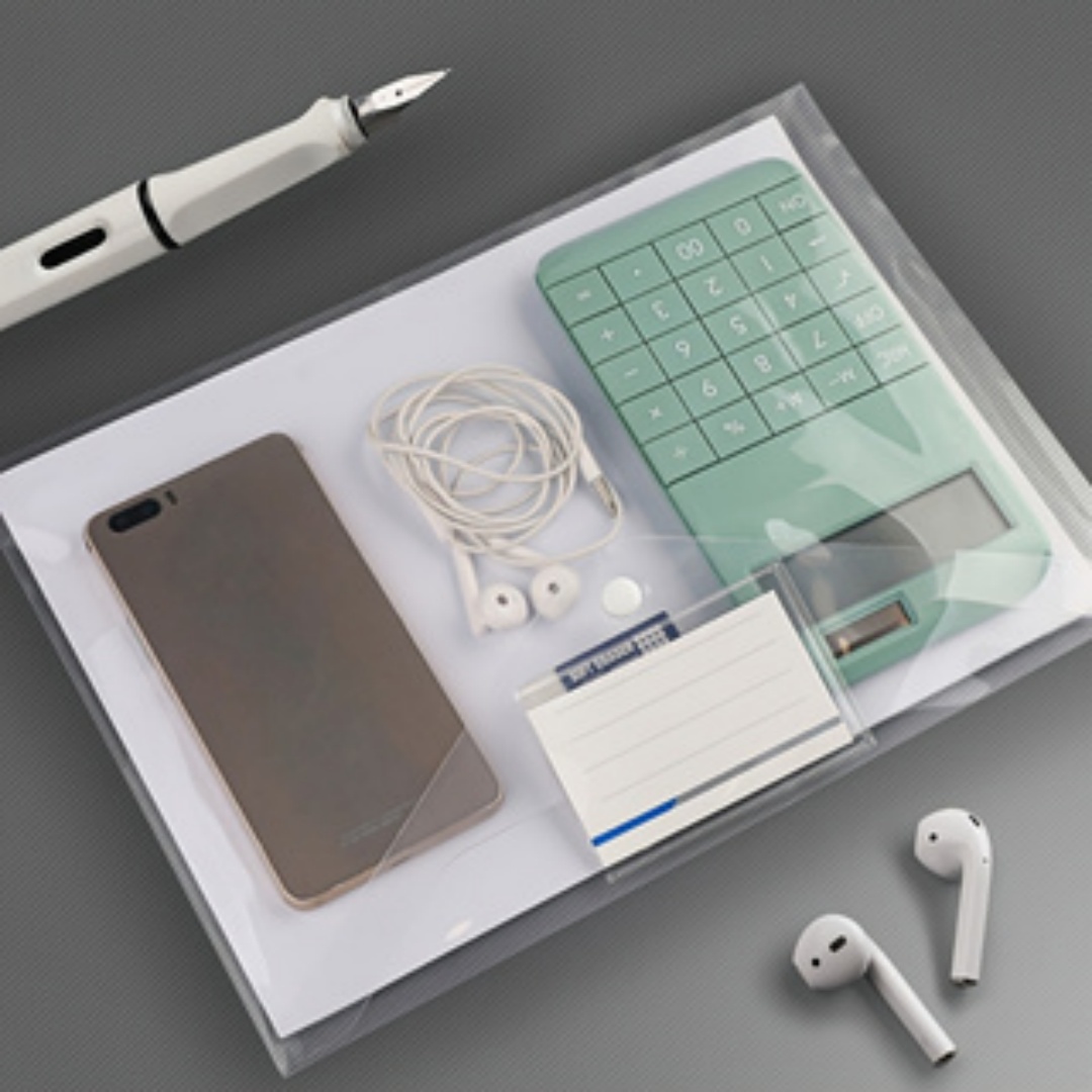 Random Color A4 Transparent Wa - Document Organizer Folder ulasan dan harga
