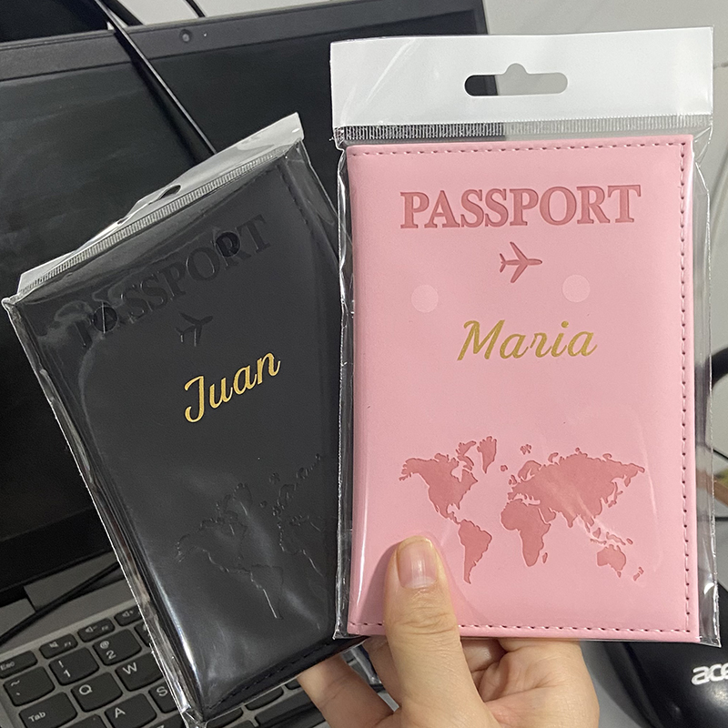 Custom Gold Color Name on Pass - Passport Holder Rfid ulasan dan harga