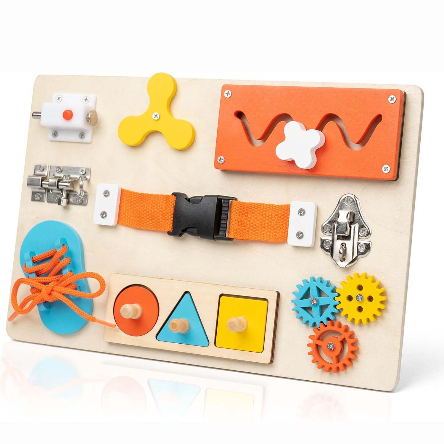 Montessori Busy Board for Todd - Travel Accessories Toddler ulasan dan harga