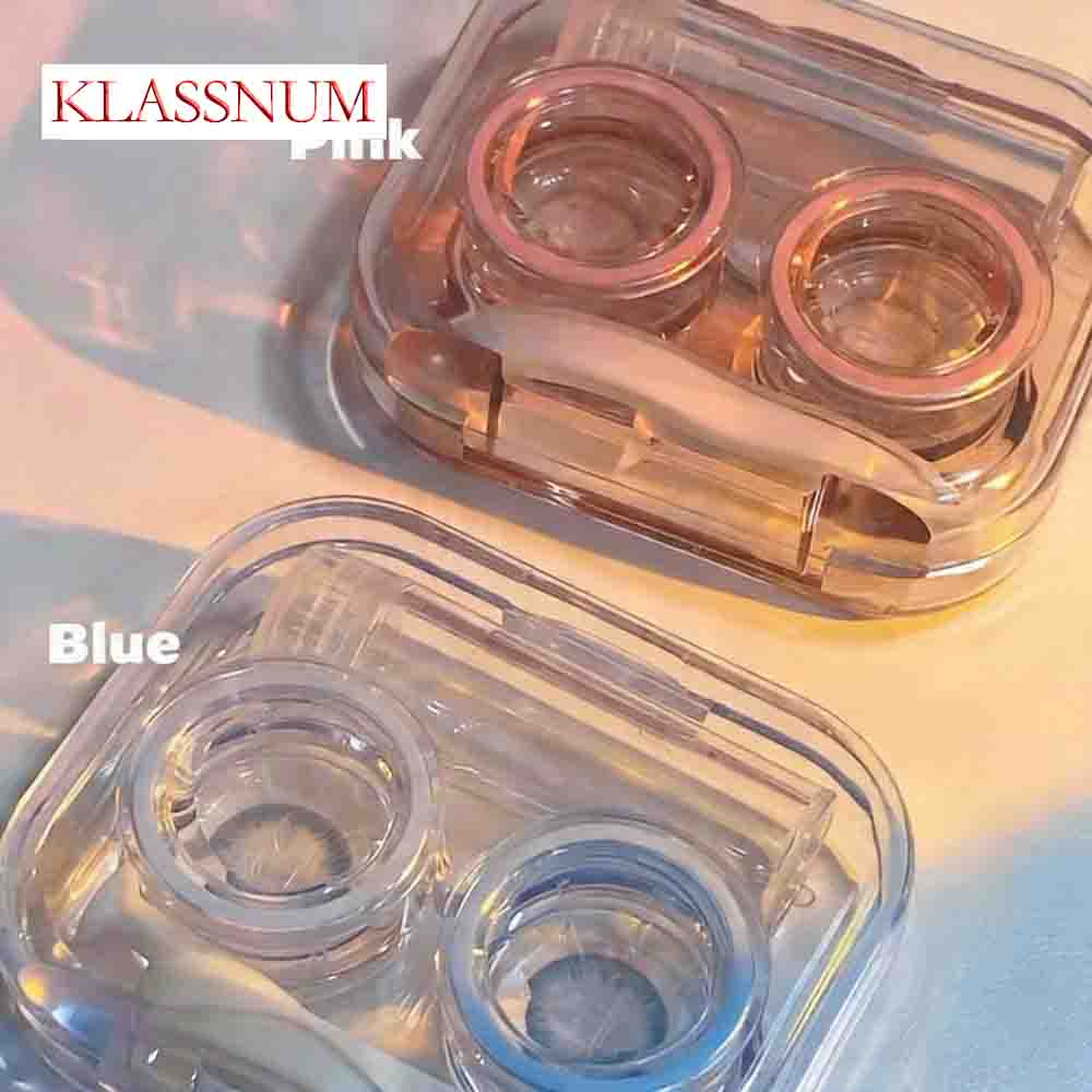 KLASSNUM Cute Contact Lens Cas - Travel Accessories Kit For Women ulasan dan harga
